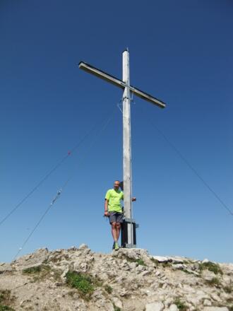 Am Gipfel des Jochbergs