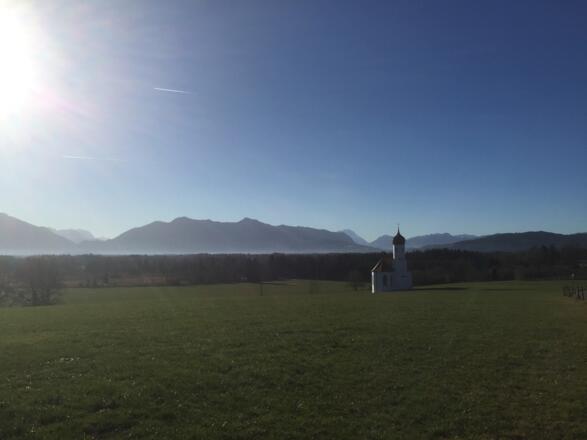 Blick in die Voralpen