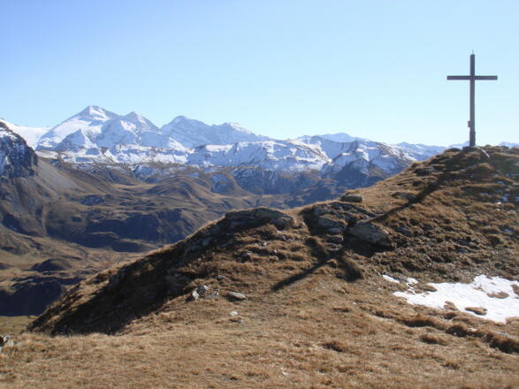 &quot;TuXer&quot; Berge gen Olperer, vom Nördl. Schober - zwischen Möls- und Klammjoch - aus fotografiert