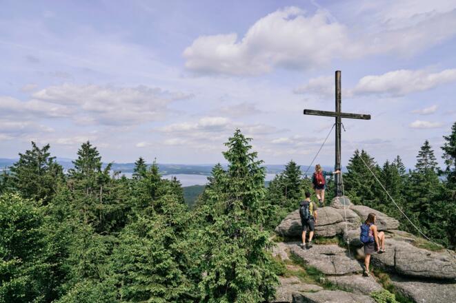 Böhmerwald Wandern Bärenstein Aussicht