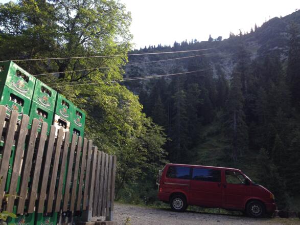 Materialseilbahn Soiernhaus