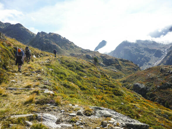 Steiler Gaißkarweg