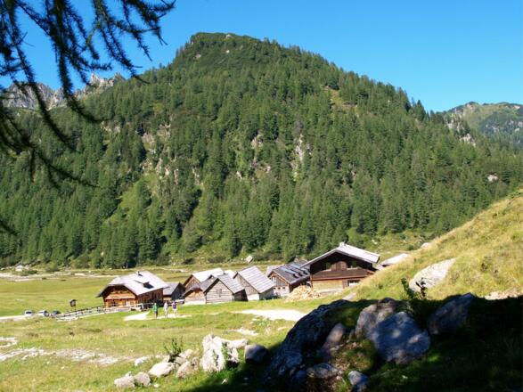 Ursprungalmen 1604 m, Start und Endpunkt