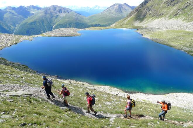 Im Aufstieg über dem Oberseitsee
