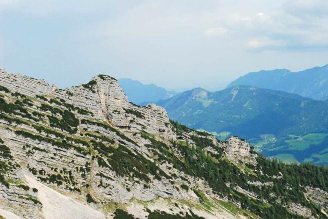 Drei Türme vom NO-Grat aus gesehen