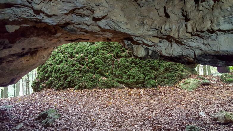 Der Blick aus der großen Halle der Bettelmannsküche
