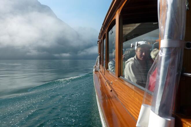 Mit dem Elektroboot nach Salet