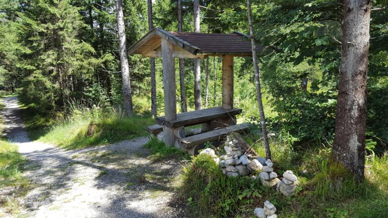 Idyllischer Picknickplatz am Isar-Natur-Erlebnisweg