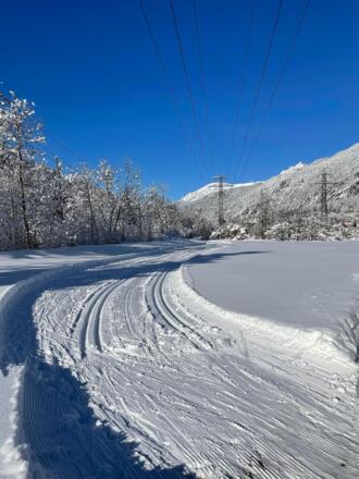 Langlauf Loipe