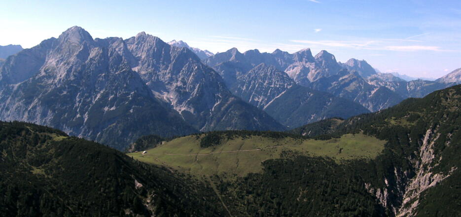 "Karwendelberge" von ihrer schönsten Seite!