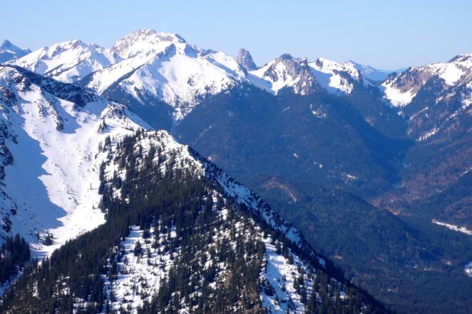 Hochplatte und Geiselstein