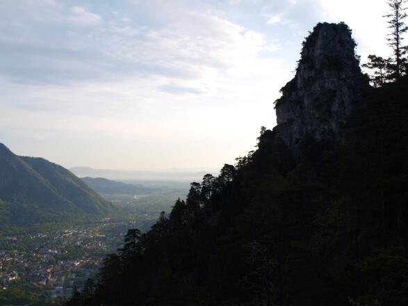 Gratzacken beim Aufstieg