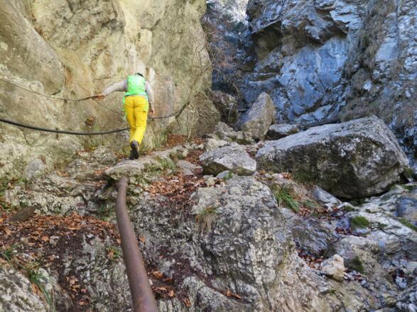 Alte Wasserleitungen, vermutlich aus der Zeit, als Kranebitten noch nicht am öffentlichen Wassernetz angeschlossen war.
