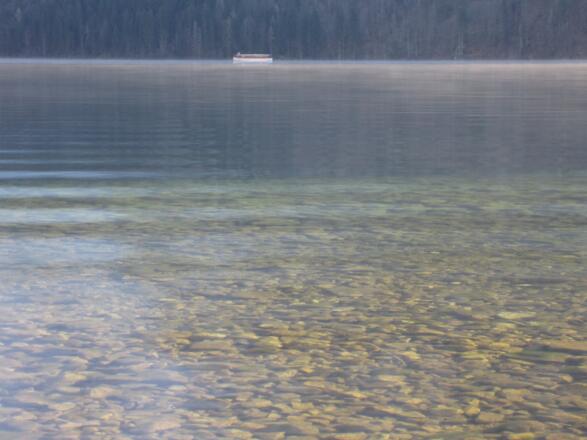 glasklares Wasser!