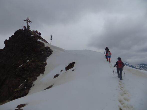 Der aussichtsreiche Gipfel