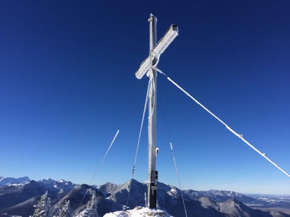 Gipfelkreuz Jochberg