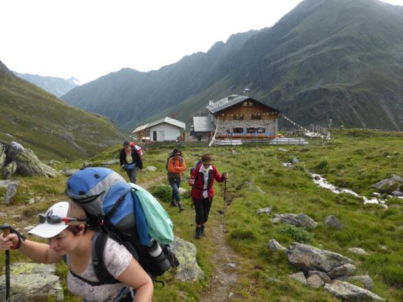 Start Pforzheimer Hütte