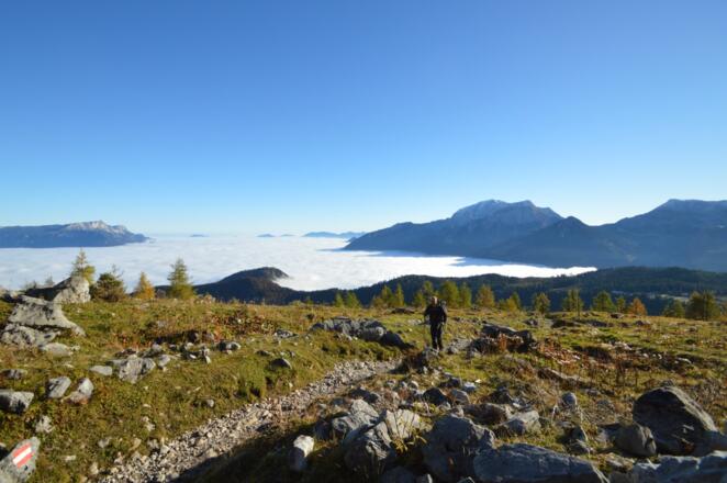 Nicht nur im Herbst bietet die Watzmanntour gandiose Landschaft
