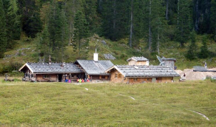 Die Wasseralm 1423 m.