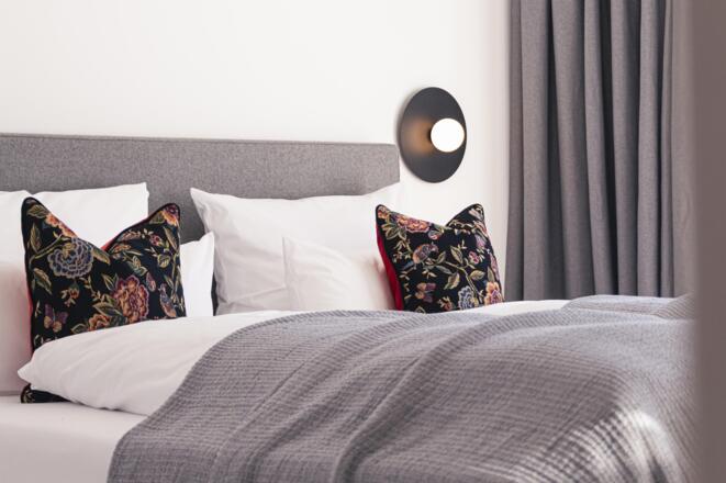 Apartment 5 Schwerelos Schlafzimmer