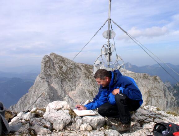 Gipfelbucheintrag Wagendrischelhorn 2252 m