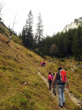 Auf dem Weg zum Lösertaljoch