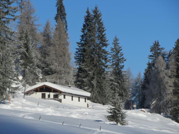 Almhütte im Bereich der Hemmersuppenalm