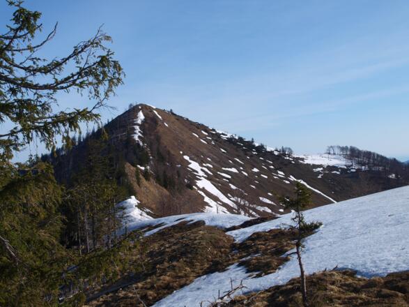 Rückblick zum Almkogel