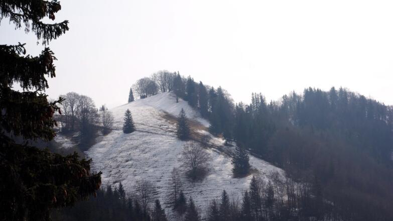 Schluchtausstieg ~945m nach Felsentor mit Blick Richtung Mollnerhütte