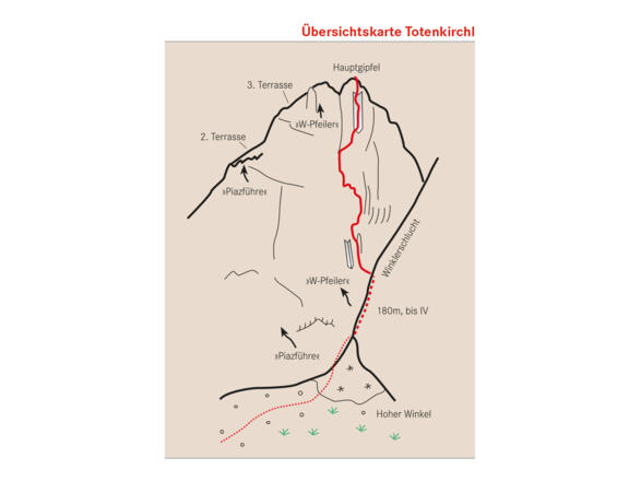Übersichtskarte Totenkirchl