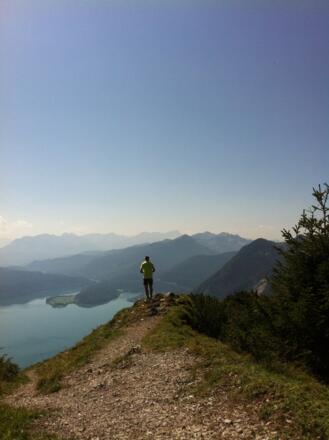 Blick zum Walchensee