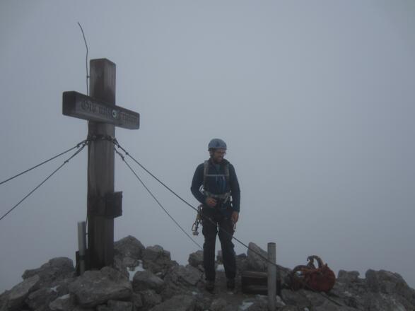 Gipfelkreuz Hochkalter