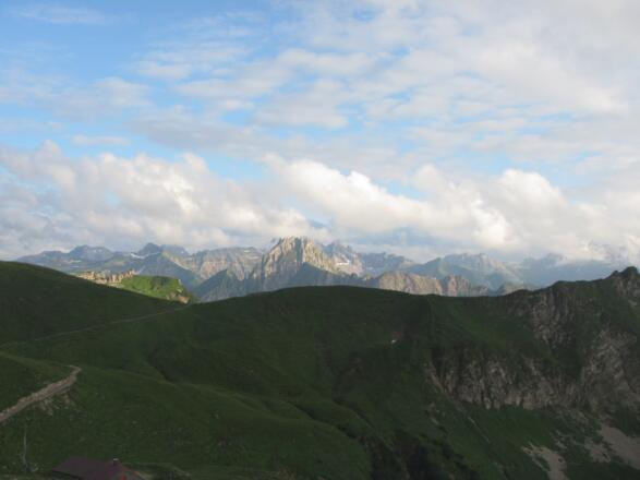 Die Allgäuer Alpen.