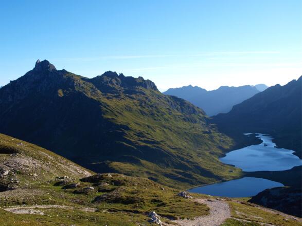Znachsattel 2059 m mit Giglachseen