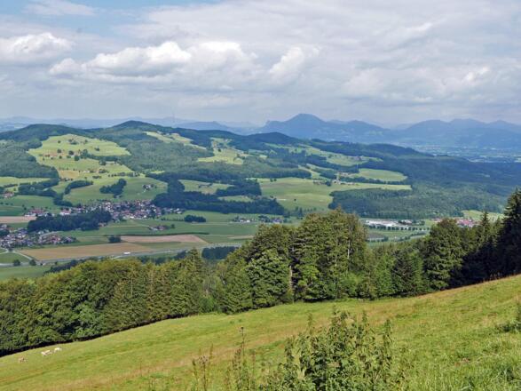Blick ins Voralpenland