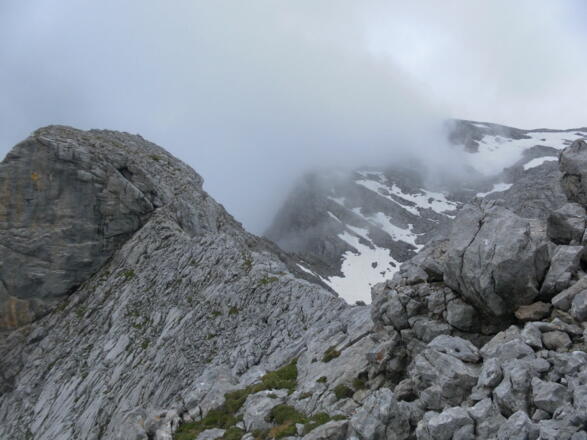 Grat zum Kleinen Brandhorn