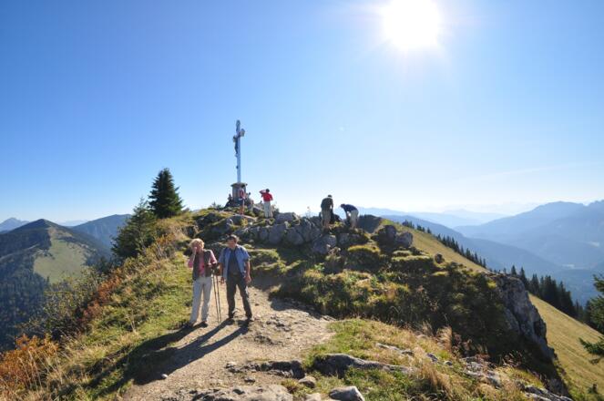 Der Gipfel des Bodenschneid - ein grandioser Aussichtspunkt