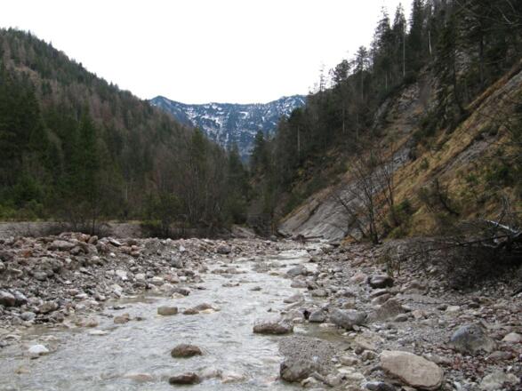 Furt vor der Schwarzachenalm