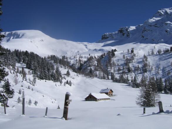 Blick zur Filzenalm