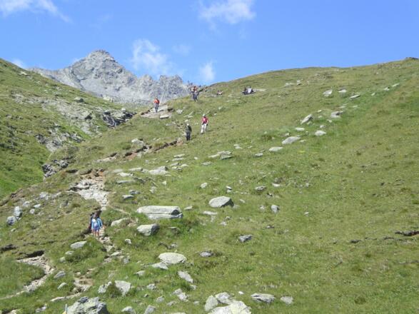 Oberhalb der Seespitzhütte