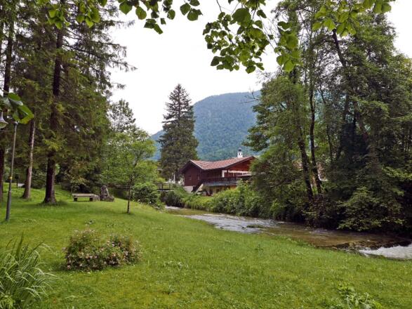 Im Kurpark von Weissbach