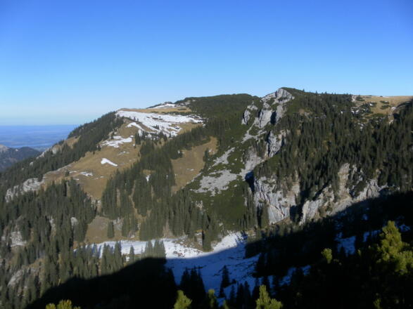Aschentaler Wände mit Tauron vom Wandspitz