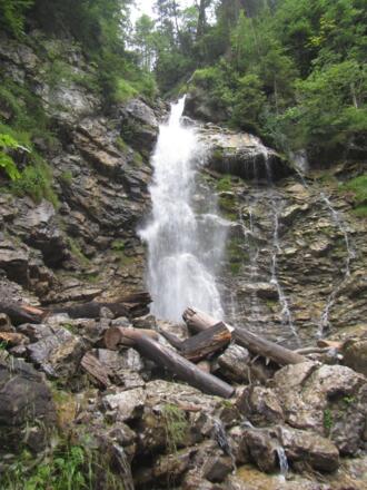 In der Breitbachklamm.
