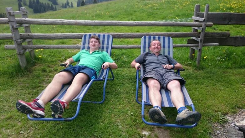 Entspannung auf der Burgerschläger Alpe