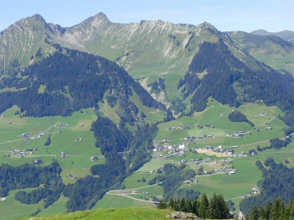 Berggipfel im Großen Walsertal