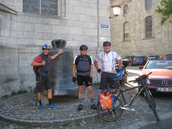 Die 400 Jahre alte Glocke von Sankt Stephan.