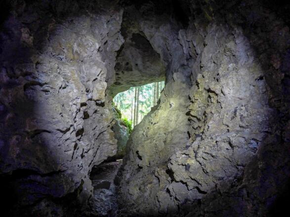 In der Buchberghöhle