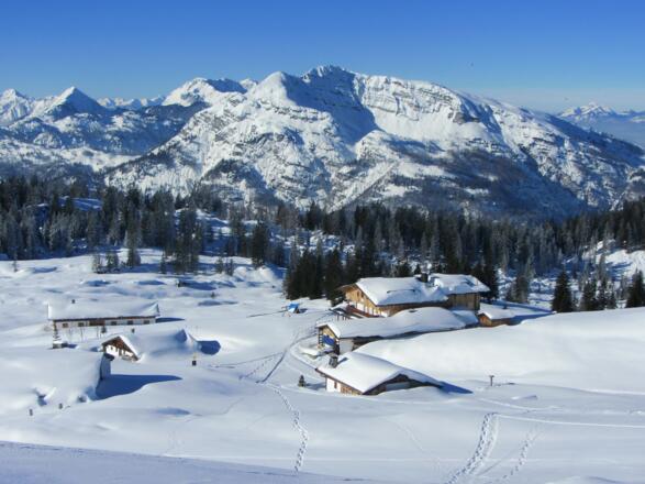 Das Straubinger Haus im Winter