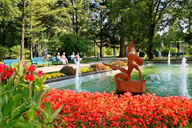 Der Pfrontener Kurpark