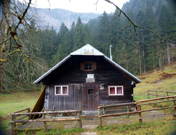 Obere Schöffaualpe 805m